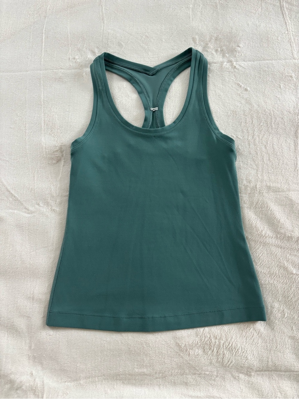 Lululemon green racerback tank top